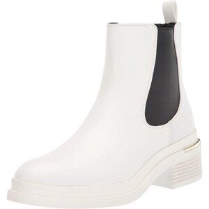 Kenneth Cole New York Levon 2.0 Welt Chelsea Boot White Ankle Boots
